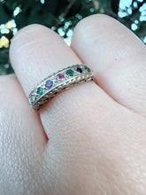 Vintage 9ct Gold DEAREST Acrostic Ring Size L