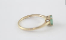 TGGC Emerald Ring 9ct Gold Size N 1/2