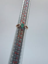 Vintage 2005 9ct Gold Emerald & Diamond Ring Size N