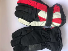 Men Women Adult Winter Sports Motorcycle Warm Thermal Ski Snow Gloves Mittens RED WITH BLACK MEN