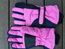 Men Women Adult Winter Sports Motorcycle Warm Thermal Ski Snow Gloves Mittens PINK WOMEN