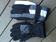 Men Women Adult Winter Sports Motorcycle Warm Thermal Ski Snow Gloves Mittens GREY WITH BLACK MEN