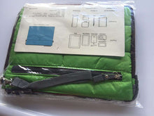 Women Ipad air 6 smart tablet gadget Case travel Organiser protect Bag in bag Green