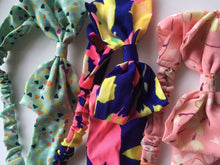 Women Lady Girl 70' 80' Retro Party bow Chiffon Headband Head Hair band Scarf
