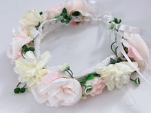 Baby Flower Girl Party Wedding Halo Garden Tiara hair headband Garland Crown