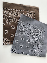 Women Lady Girl Retro Cotton Paisley BOHO Bandana Hair Headband Scarf Wrap