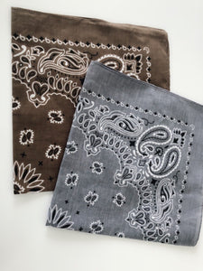 Women Lady Girl Retro Cotton Paisley BOHO Bandana Hair Headband Scarf Wrap