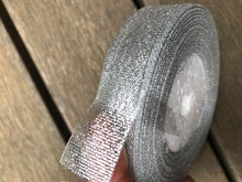 2 meter 2cm Gold or Silver Wedding Lace Gift Favor Wrap Craft Organza Ribbon