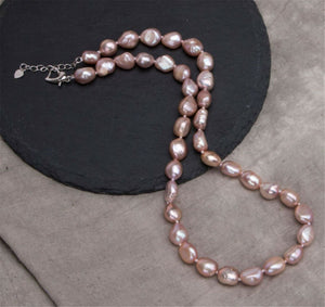 Women Lady Mother Gift for mum Real Pearl Necklace