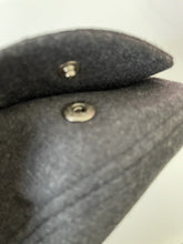 Men Retro Dark Grey French Newsboy Cabbie Artist Hat Cap Wool Blended Beret