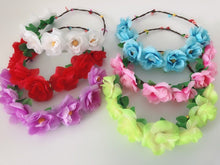 Women Flower Girl Leaf Boho Party Wedding Crown hair band headband Garland AU