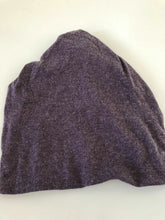 Men Women Warm With Or Without Fleece Slouch Baggy Skull Ski Beanies Hats Cap Without Fleece in Darker Purple