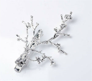 1x Women Butterfly Fairy Twig Updo Styling boho Side hair Pin Clip