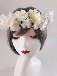 Women Flower Fairy Party Wedding Beach Tiara Crown hair Head headband Garland