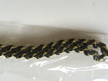Women Braid BOHO Retro 70' 80' Suede Metallic Chain Headband Hair Cuff Head Band
