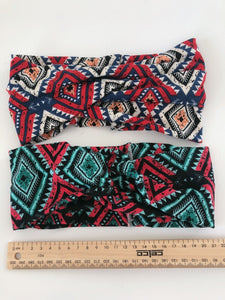 Women Boho Bohemian Party Cross cotton Yoga Gym Comfy Hair head band Bandana