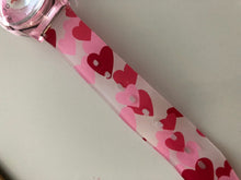 Children Kid Girl Teen Sweet Heart PU Silicone Band Wrist Watch Birthday Gift