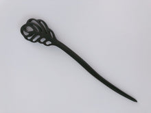 1x Women ebony wooden Oriental Updo Bun Styling boho hair Pin Stick Chopstick
