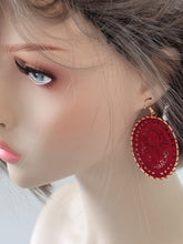 Women Retro Ethic Embroidery Crochet Boho Bohemian Hook dangle Ear Drop Earrings