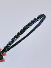 Women Lady Girl Bling Shiny Crystal look Bead Party Headband Hair Head Band Hoop