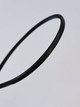 Women Girl Chic Slim Thin Synthetic leather Plain Hair Headband Head Band hoop Black