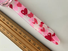 Children Kid Girl Teen Sweet Heart PU Silicone Band Wrist Watch Birthday Gift