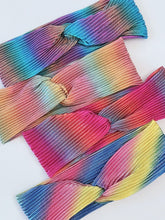 Women Cross Rainbow Colorful 70' 80' Bandana Turban Hair Wrap Head band headband