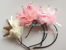 NEW Girl Kids Children Baby Birthday Party Bow Crown Tiara Hair Head Band Hoop