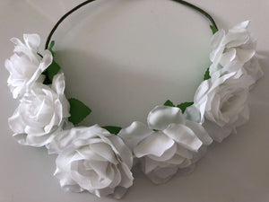 Women Flower Girl Leaf Boho Party Wedding Crown hair band headband Garland AU