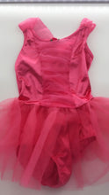 Girl Kid Child Pink Ballet Ballerina Dance Skate Dress Geometric Leotard Skirt
