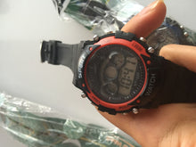 Boy Girl Lady Man Digital LED Sports Lighting stopwatch Wrist Watches Alarm