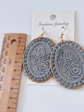 Women Retro Ethic Embroidery Crochet Boho Bohemian Hook dangle Ear Drop Earrings