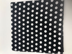 Women Girl Retro 70' 80' Cotton Polka Dots Bandana Hair Headband Wrap Scarf