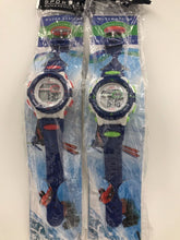 Boy Kid Child Girl Led Digital School Sports Waterproof alarm Wrist Watch Gift Dark blue