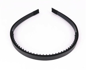 Women Girl Chic Synthetic leather Simple Workout Hair Headband Head Band hoop