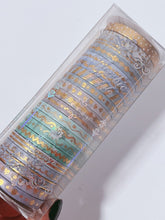 AU 20 Rolls Sticky Washi Tape Papers Gilding Scrapbooking Journal Note Stickers Smokey Pearl