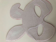 Women Girl Sequins Shine Bling bunny Rabbit Easter Party Fancy Eye Face Mask