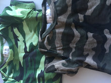 Boy Kid Baby Army Military Party Cotton Camouflage Green Camo Romper Bodysuit