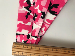 Women Boy Girl Camo Army Military Blue Pink camouflage Sports Casual Pants Belt