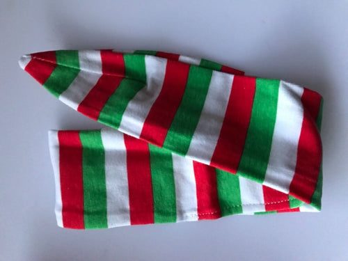 Baby Girl Kids Christmas Reindeer Striped bowknot Party Hair head band Bandana