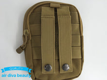 Men Travel Army Camo Military Mobil phone iphone Hook bag Pouch Holster Case