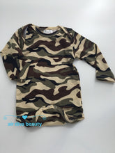 Boy Kid Baby Army Military Party Camouflage Green Camo Romper Bodysuit PROP