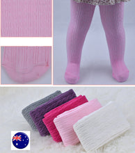 NEW Girls Baby Kids Cotton Mix Braided Warm Bottoms Tights Stockings 0-2YR