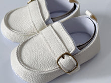 Baby Boy White Brown Black Wedding Formal Party Synthetic leather Soft Shoes