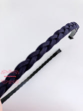 Women Girl BOHO Synthetic Suede Braided Thin Slim Hair head band headband Hoop