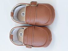 Baby Boy White Brown Black Wedding Formal Party Synthetic leather Soft Shoes