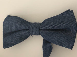 NEW MENS Adult Man Party Denim Cocktail Formal Wedding bow tie Necktie bowtie