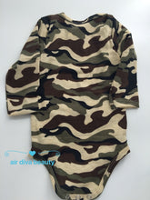 Boy Kid Baby Army Military Party Camouflage Green Camo Romper Bodysuit PROP