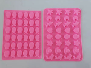 1x Fish Chocolate Cake Mini Biscuit Cookie Bakery Silicone Baking Mould Mold