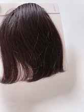 Women Hair extension Wig Wigs Piece Natural Human Hair Blunt Bang Fringe Clip